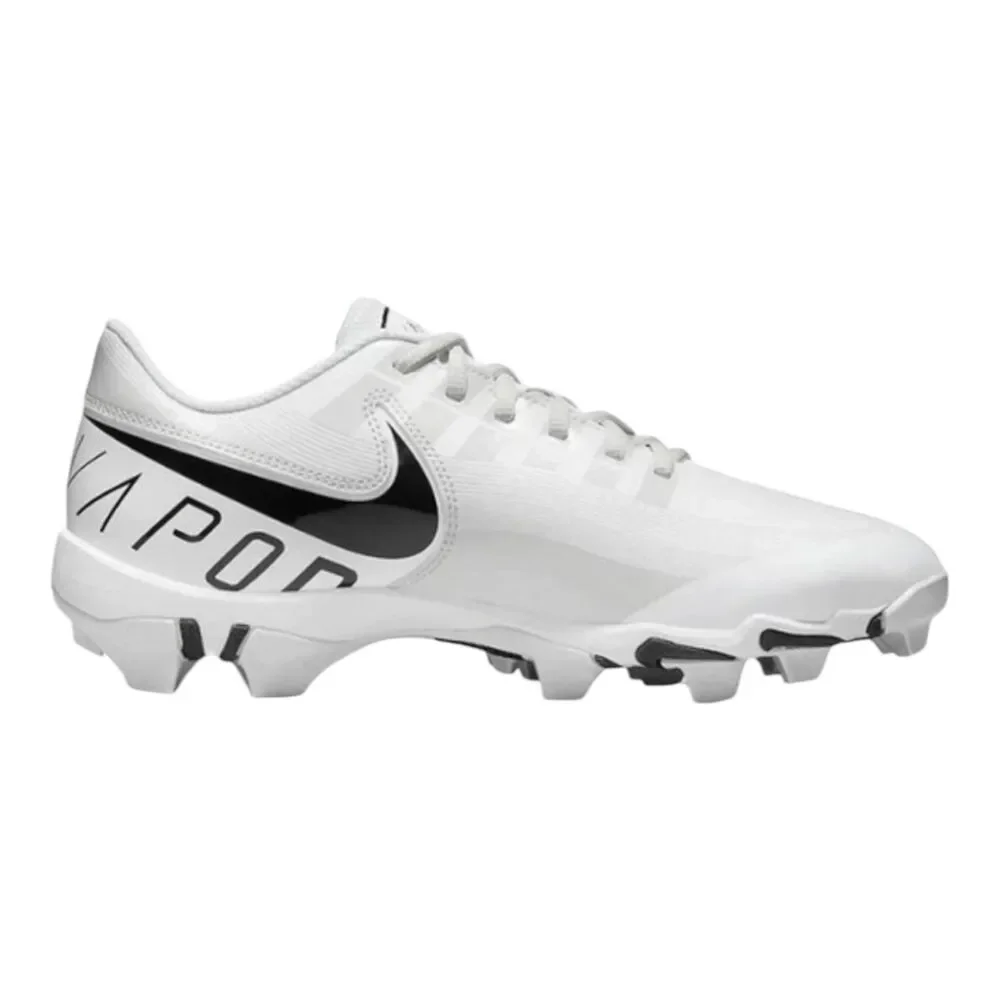 Nike Men’s Football Cleats Vapor Edge Shark LOW- White, DQ5114-100, Size 14, NEW